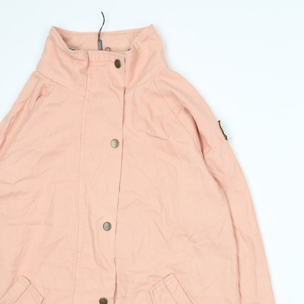 Zaful Womens Pink  Denim Jacket  Size 3XL