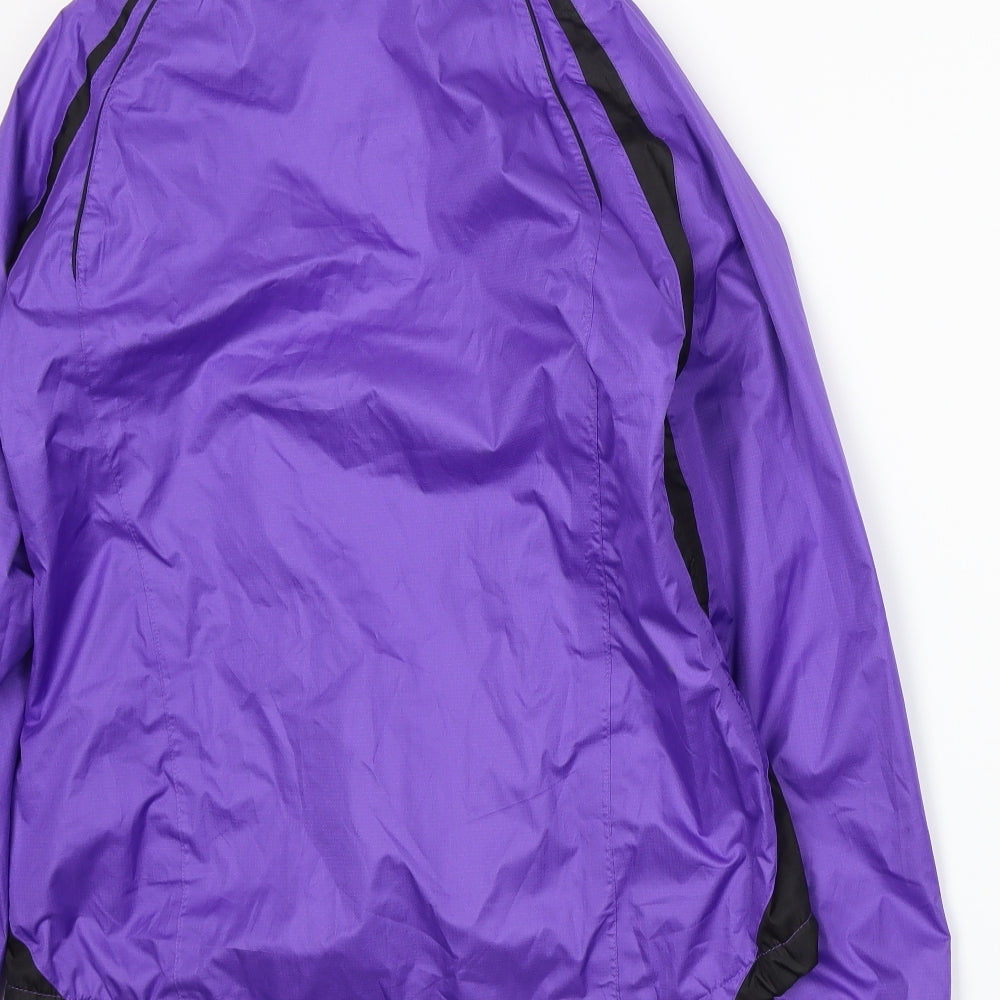 Muddy Fox Womens Purple   Windbreaker Jacket Size 10
