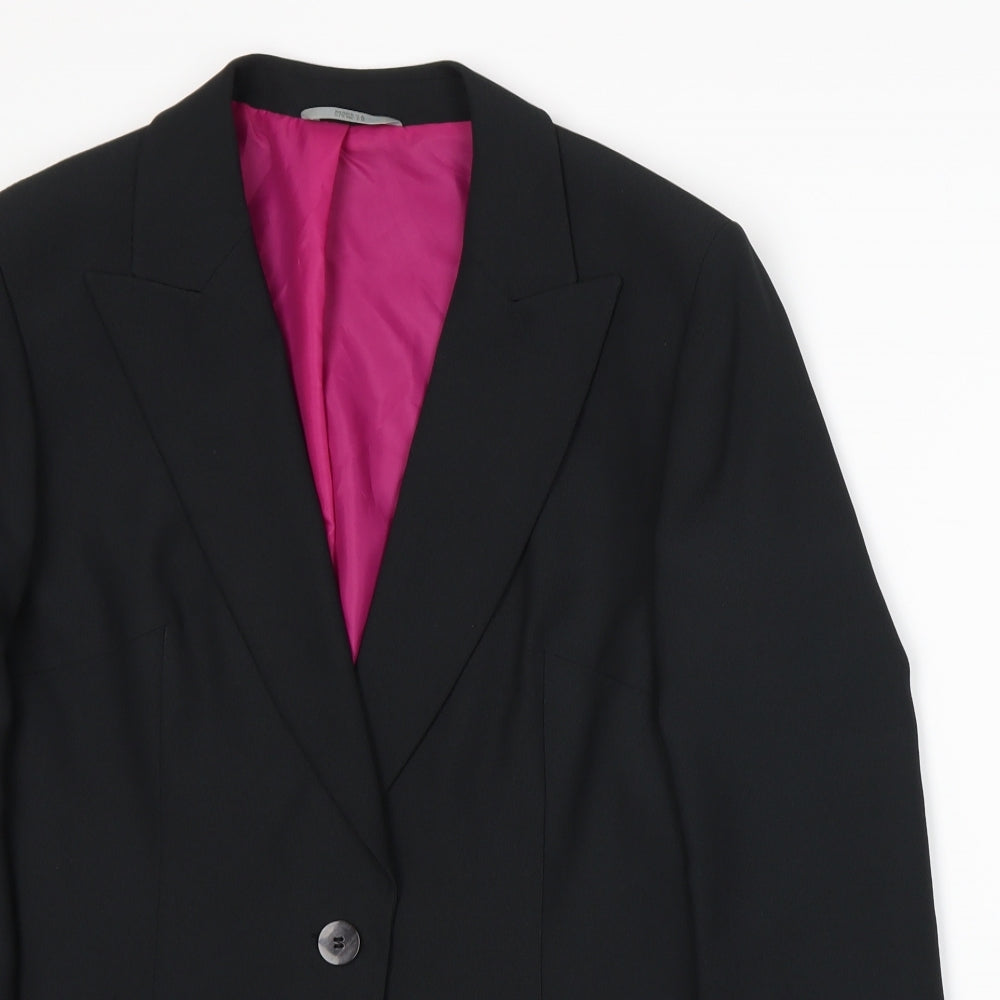 Marks and Spencer Womens Black   Jacket Suit Jacket Size 14