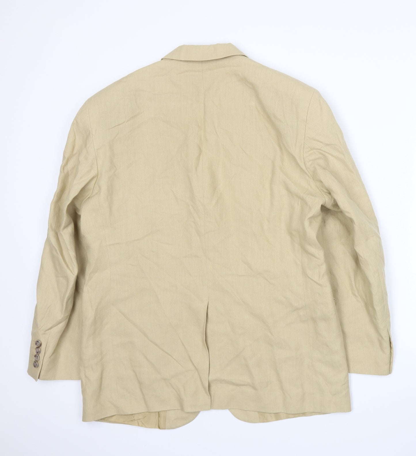Marks and Spencer Mens Beige   Jacket Suit Jacket Size L