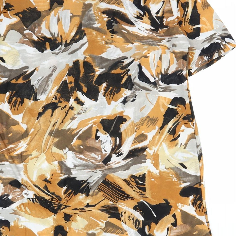 Panache Womens Multicoloured Camouflage  Basic T-Shirt Size 20