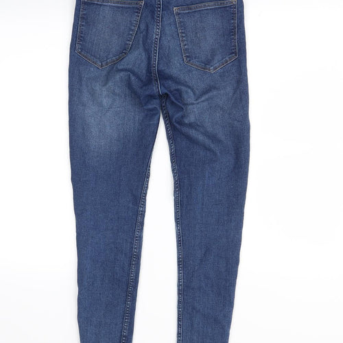 Divided Womens Blue  Denim Skinny Jeans Size 8 L26.5 in