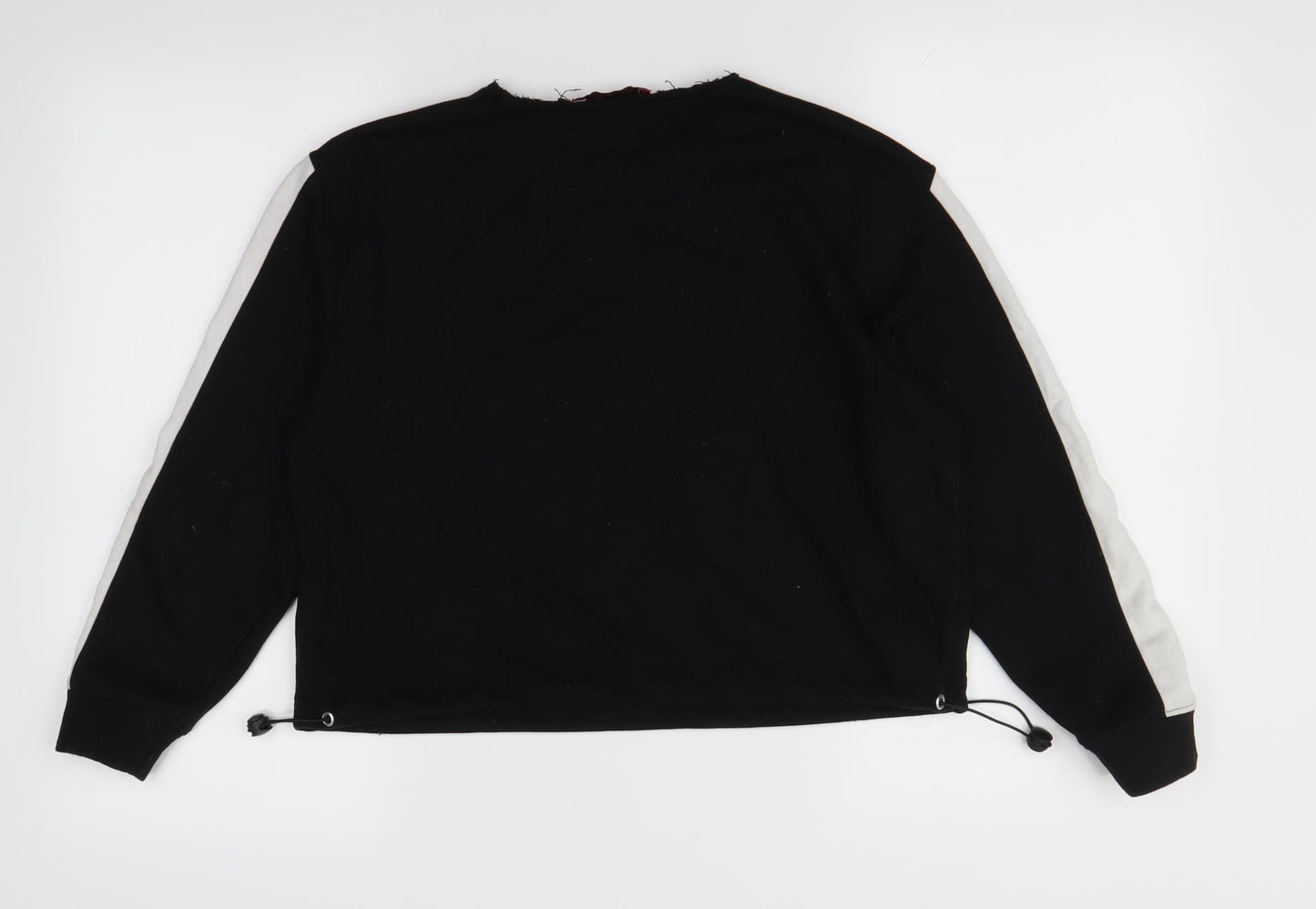 Boohoo Womens Black   Pullover Jumper Size 8