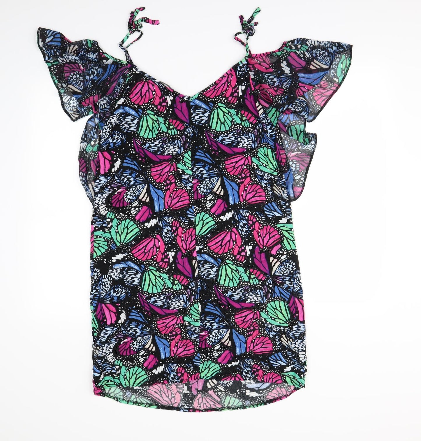 George Womens Multicoloured Animal Print  Fit & Flare  Size 10
