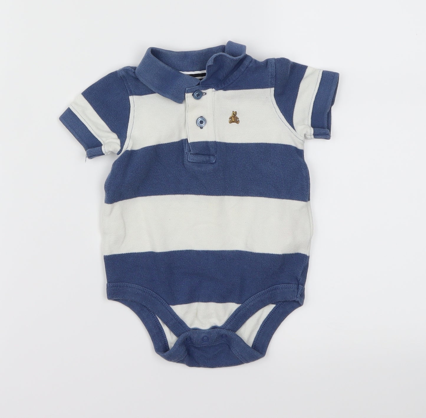 Baby Gap  Multicoloured Striped  Babygrow One-Piece Size 6-9 Months