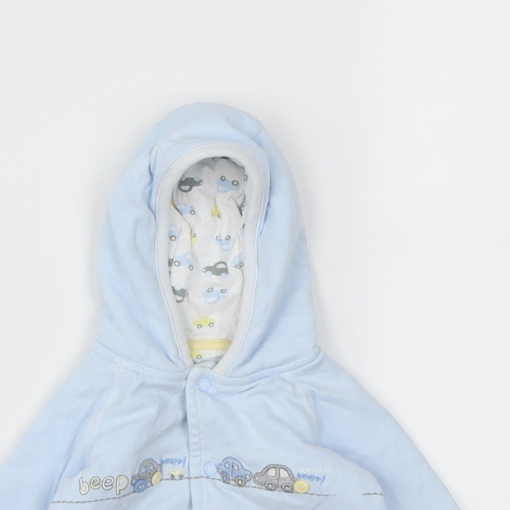 George  Blue   Cardigan Jumper Size 0-3 Months