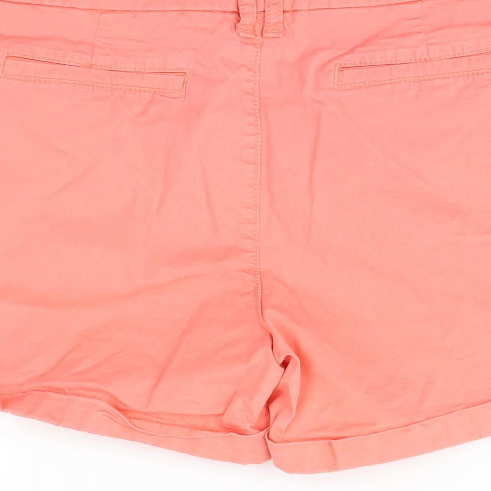F&F Womens Pink   Cut-Off Shorts Size 12
