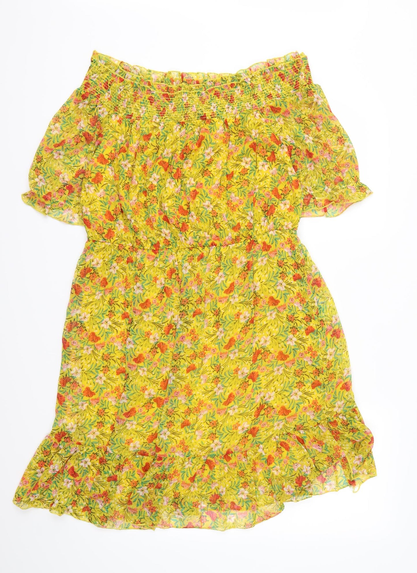 Papaya  Womens Multicoloured Floral  Kaftan  Size 14