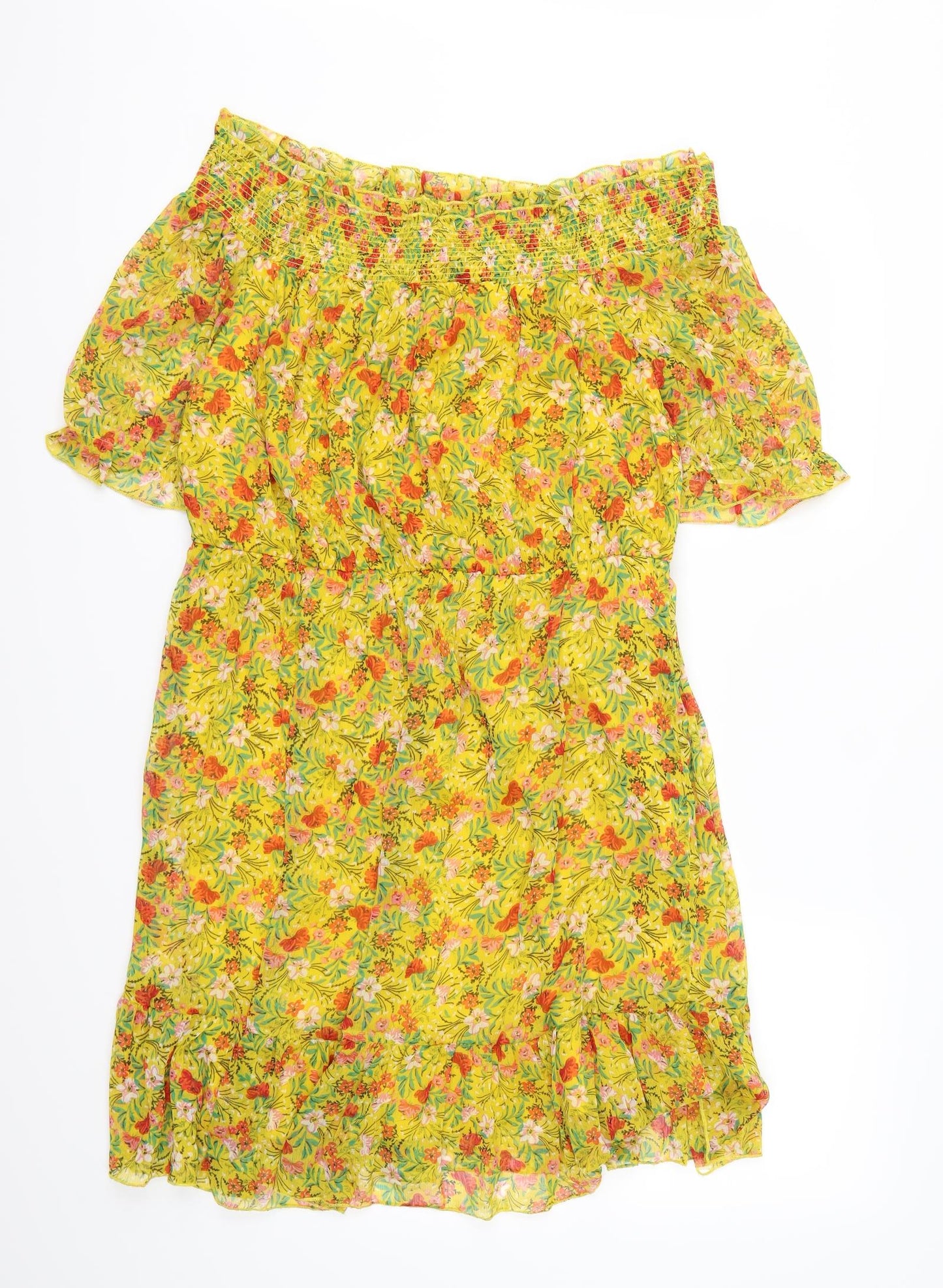 Papaya  Womens Multicoloured Floral  Kaftan  Size 14