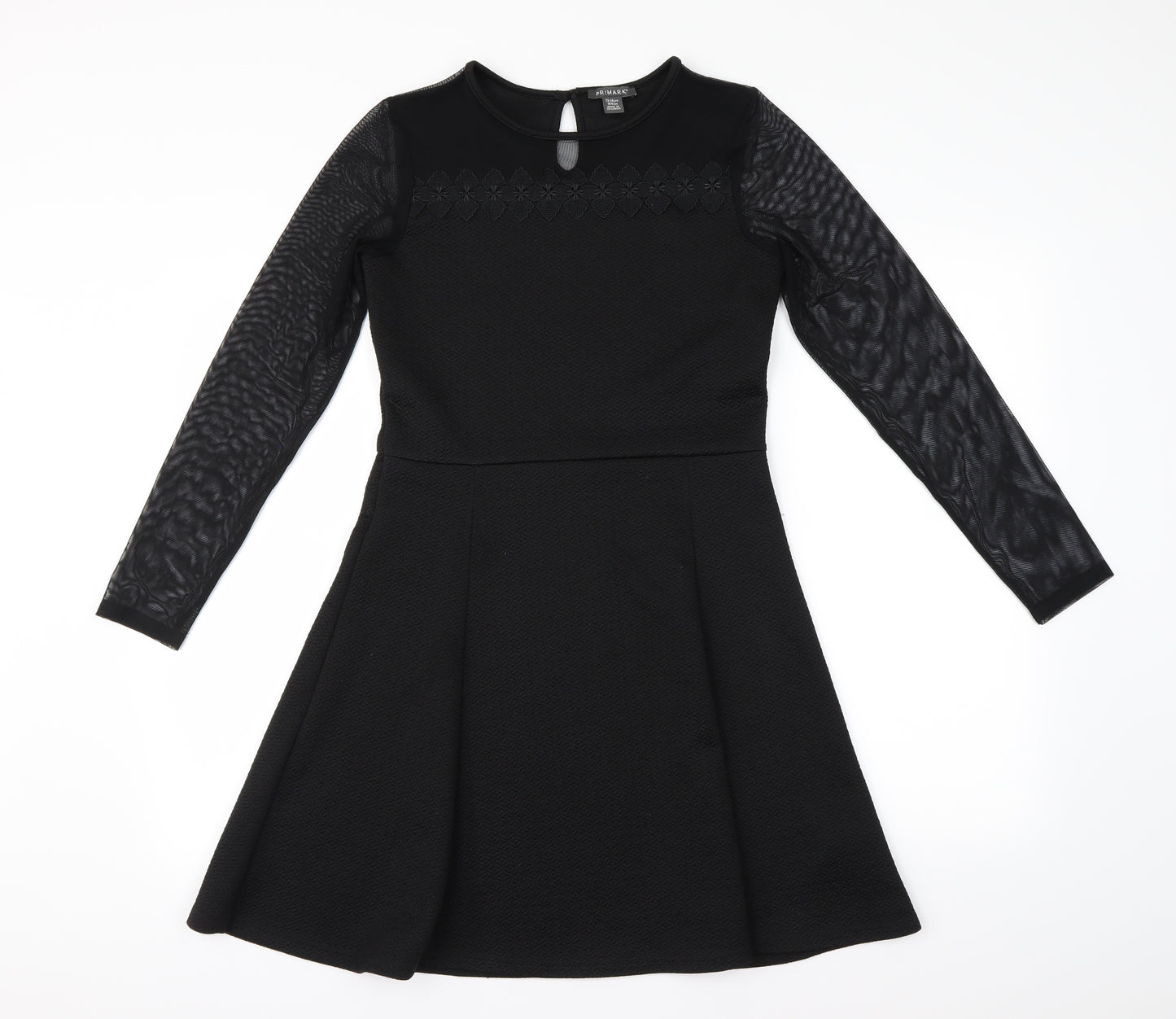Primark Girls Black   Fit & Flare  Size 13 Years