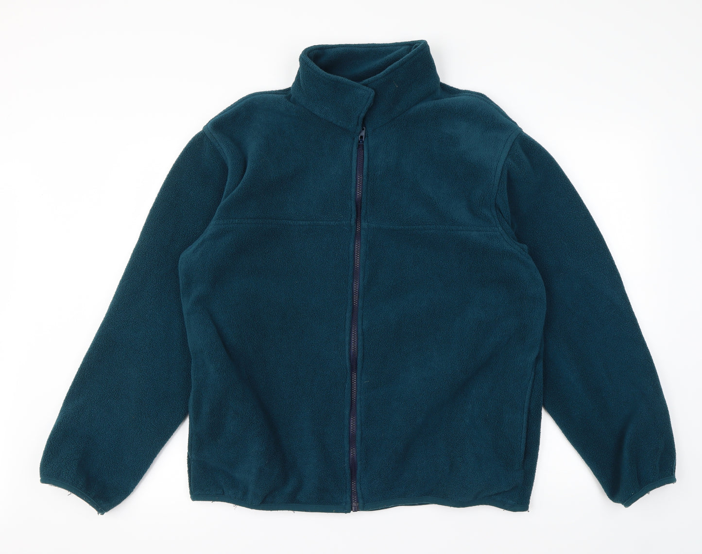 Lands end Mens Green   Full Zip Jumper Size M