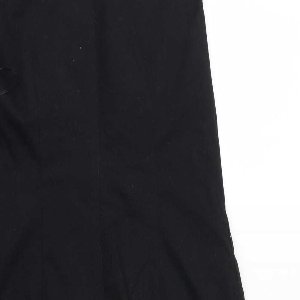 Cynthia Rowley Womens Black Geometric  Pencil Dress  Size 10