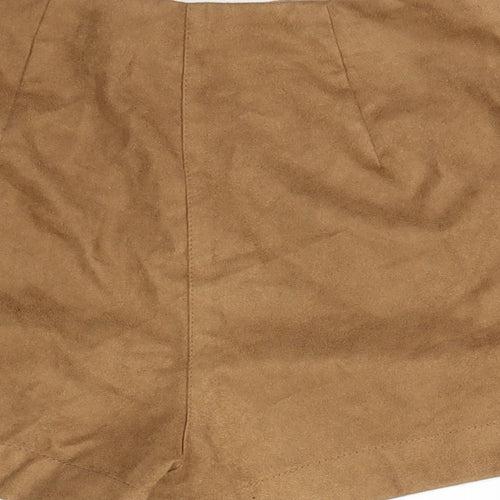H&M Womens Beige   Cut-Off Shorts Size 6