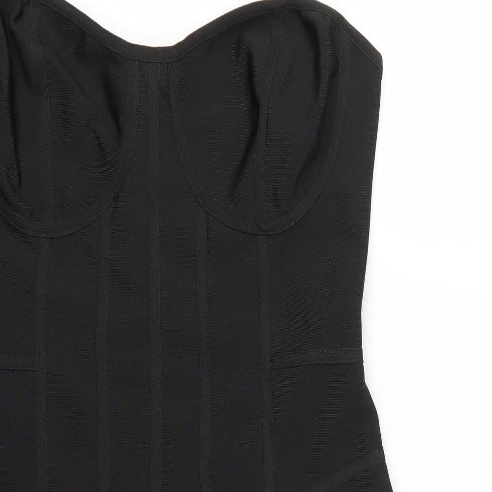 Pretty little thing Womens Black   Bodycon  Size 14