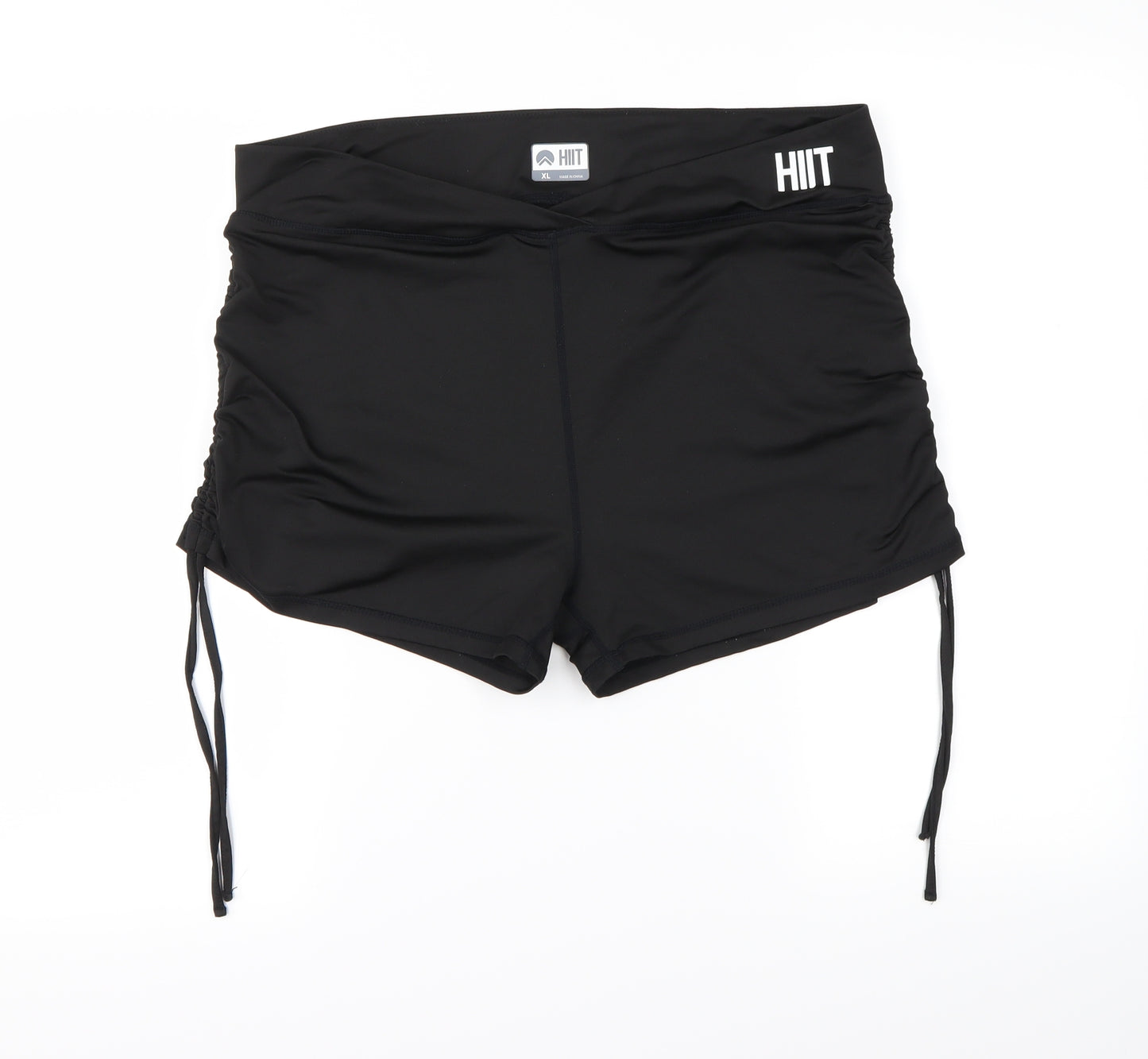HIIT Womens Black   Cut-Off Shorts Size XL