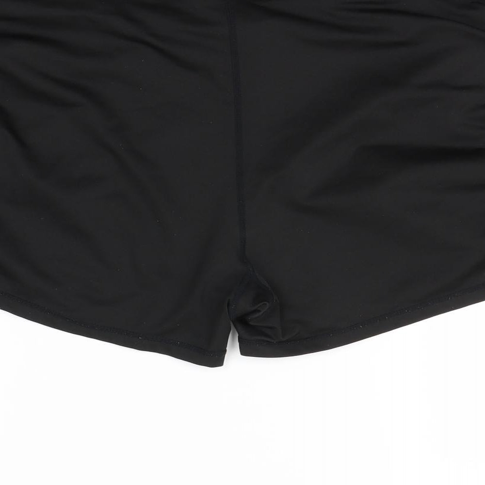 HIIT Womens Black   Cut-Off Shorts Size XL
