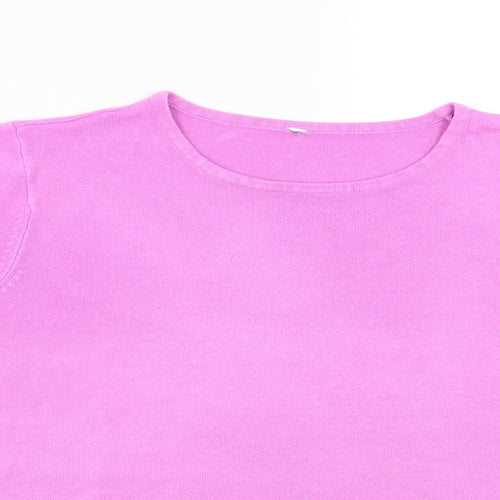 BHS Womens Purple  Knit Pullover Jumper Size 16