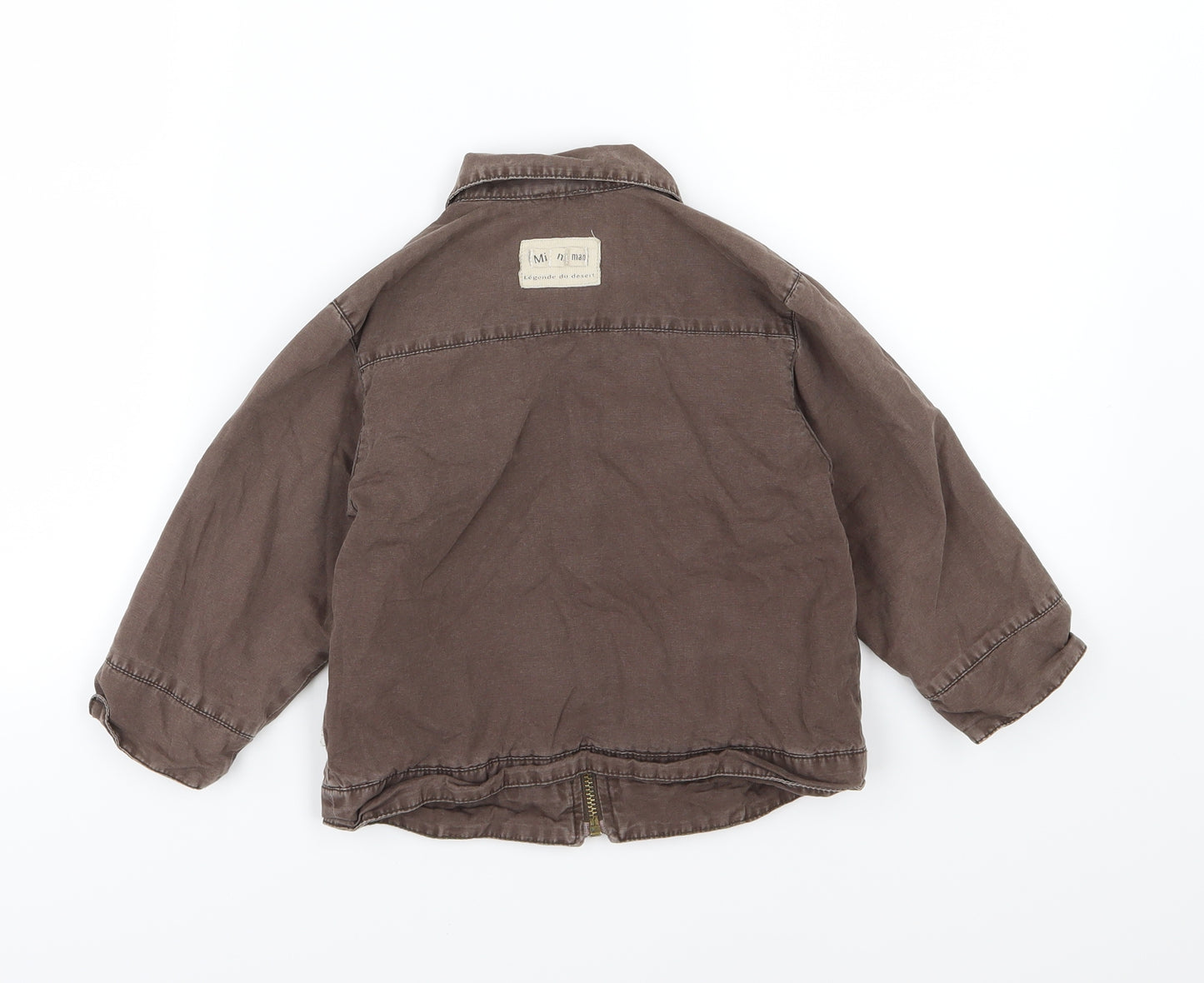 New Look Boys Brown  Denim Jacket  Size 3 Years  - Mini Man