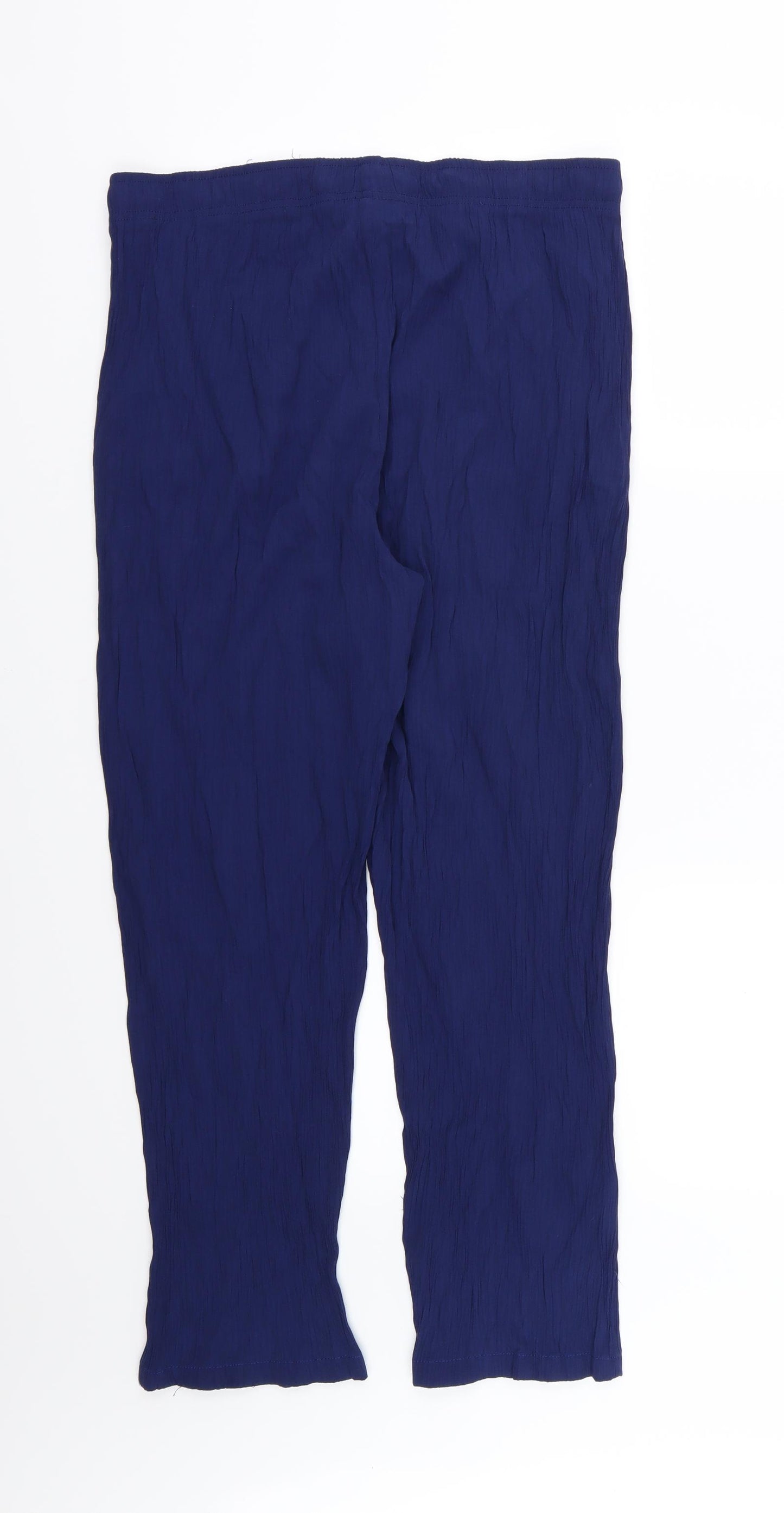 Damart Womens Blue   Trousers  Size 18 L27 in