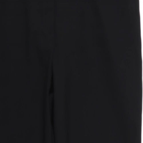 George Womens Black  Rayon Trousers  Size 18 L28 in