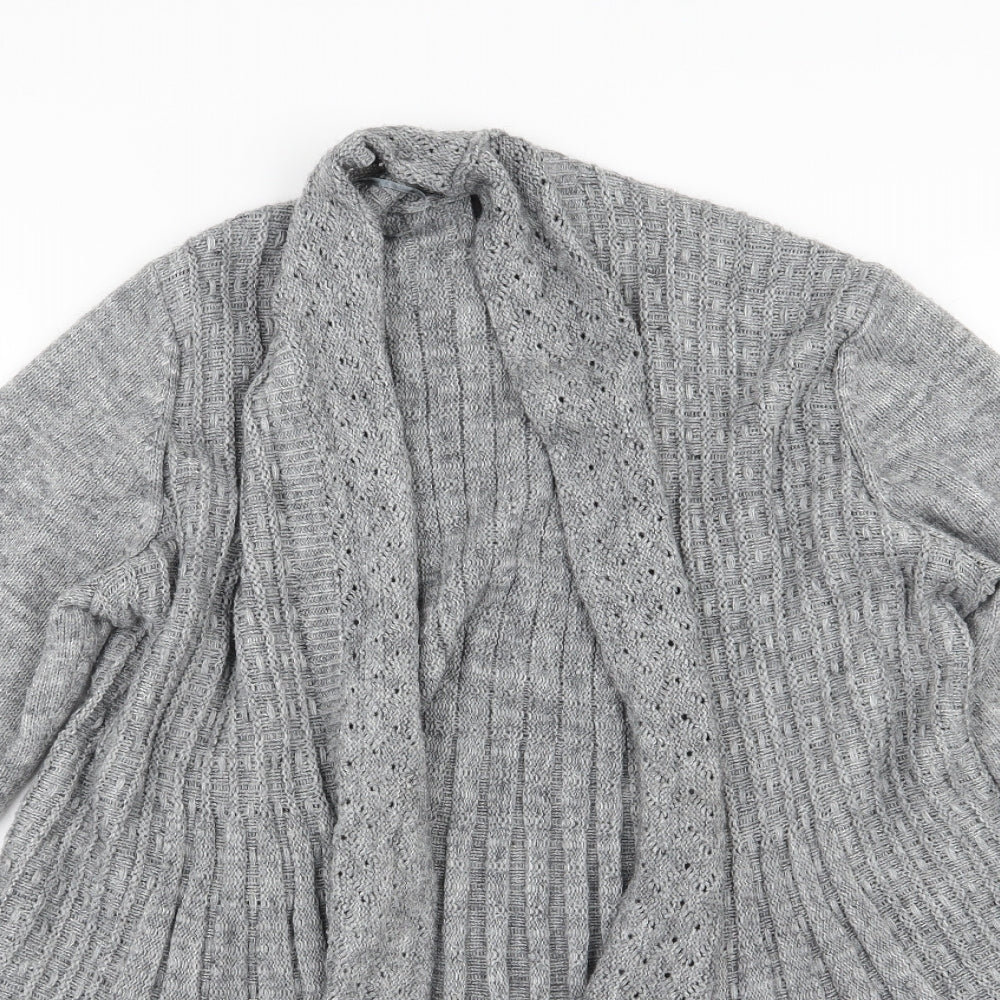 George Womens Grey  Knit Cardigan Jumper Size 18