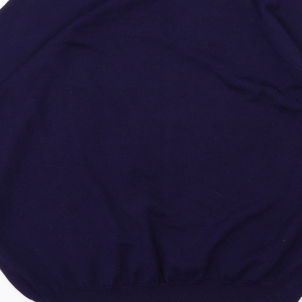 Classics Mens Blue  Knit Pullover Jumper Size XL