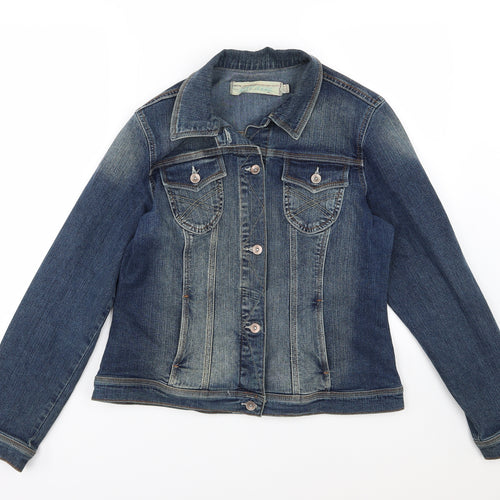NEXT Womens Blue  Denim Jacket  Size 16