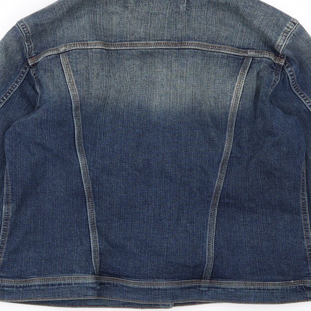 NEXT Womens Blue  Denim Jacket  Size 16