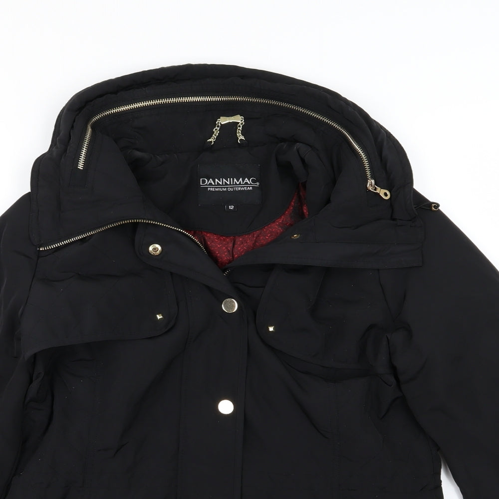 dANNIMAC Womens Black   Jacket  Size 12