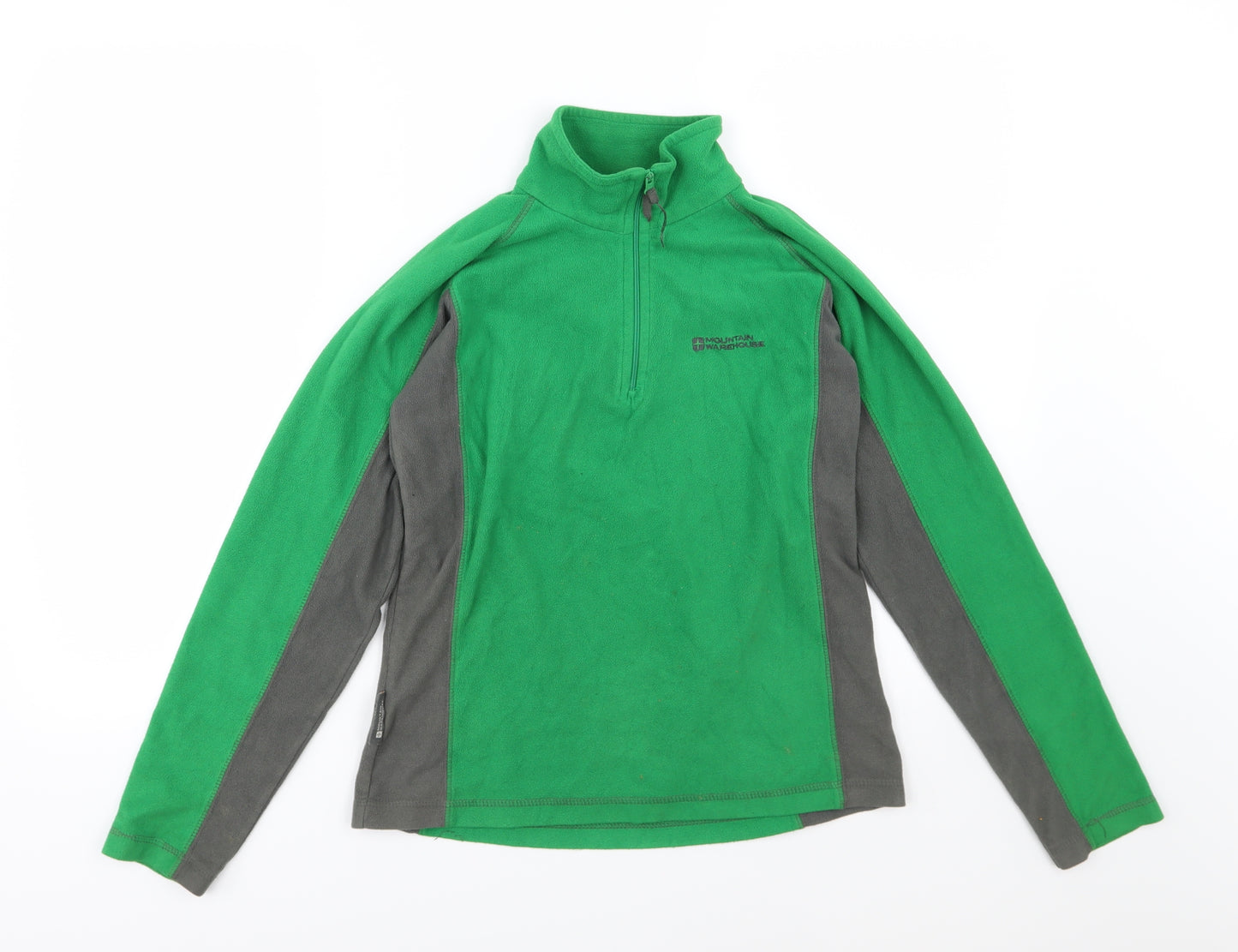Mountain Warehouse Boys Green  Fleece Jacket  Size 11-12 Years