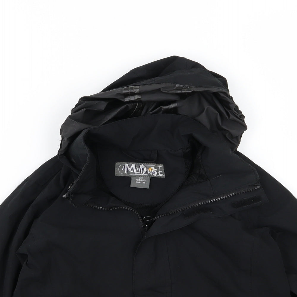 Regatta Boys Black   Jacket  Size 7-8 Years