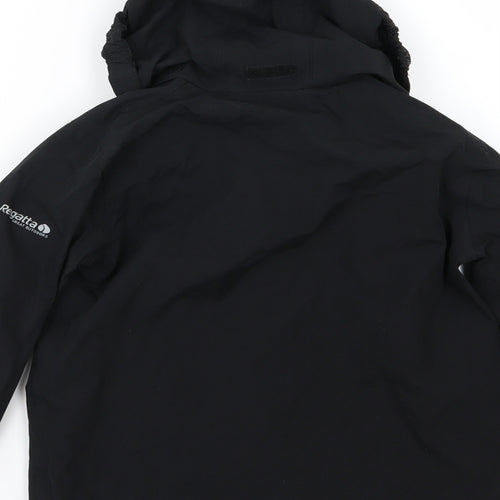 Regatta Boys Black   Jacket  Size 7-8 Years