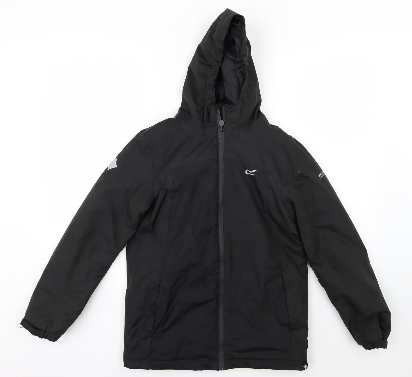 Regatta Boys Black   Basic Coat Coat Size 13 Years