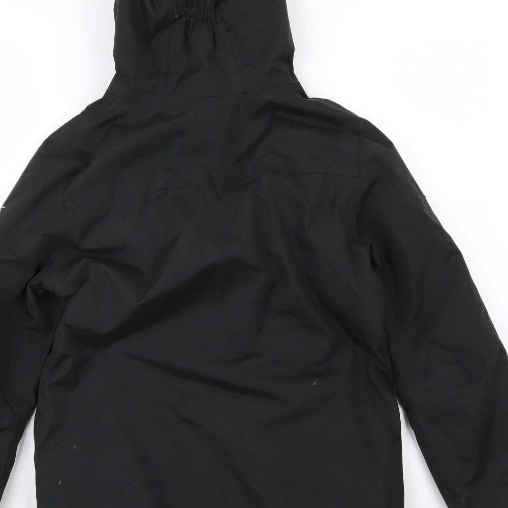 Regatta Boys Black   Basic Coat Coat Size 13 Years