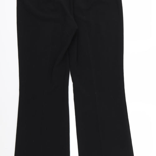 George Womens Black  Rayon Trousers  Size 16 L32 in