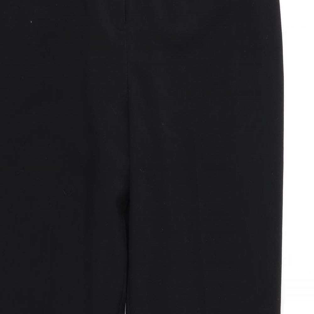 George Womens Black  Rayon Trousers  Size 16 L32 in