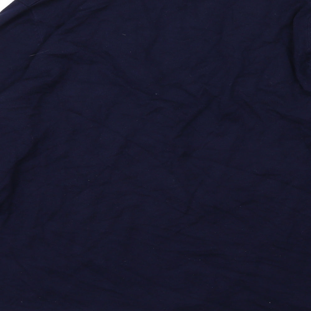 M&Co Womens Blue  Knit Cardigan Jumper Size 16