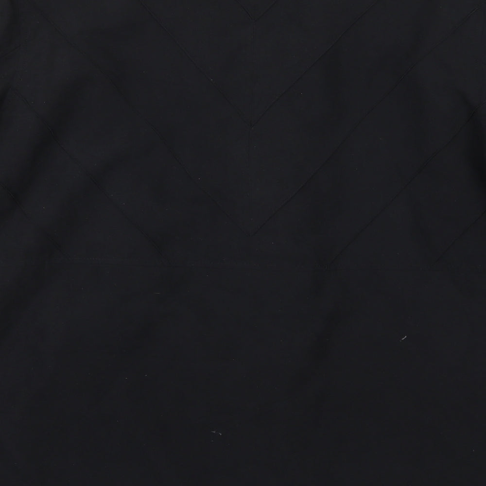 BHS Womens Black   Overcoat Coat Size 18
