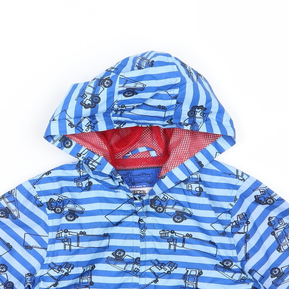TU Boys Blue Striped  Jacket  Size 2-3 Years