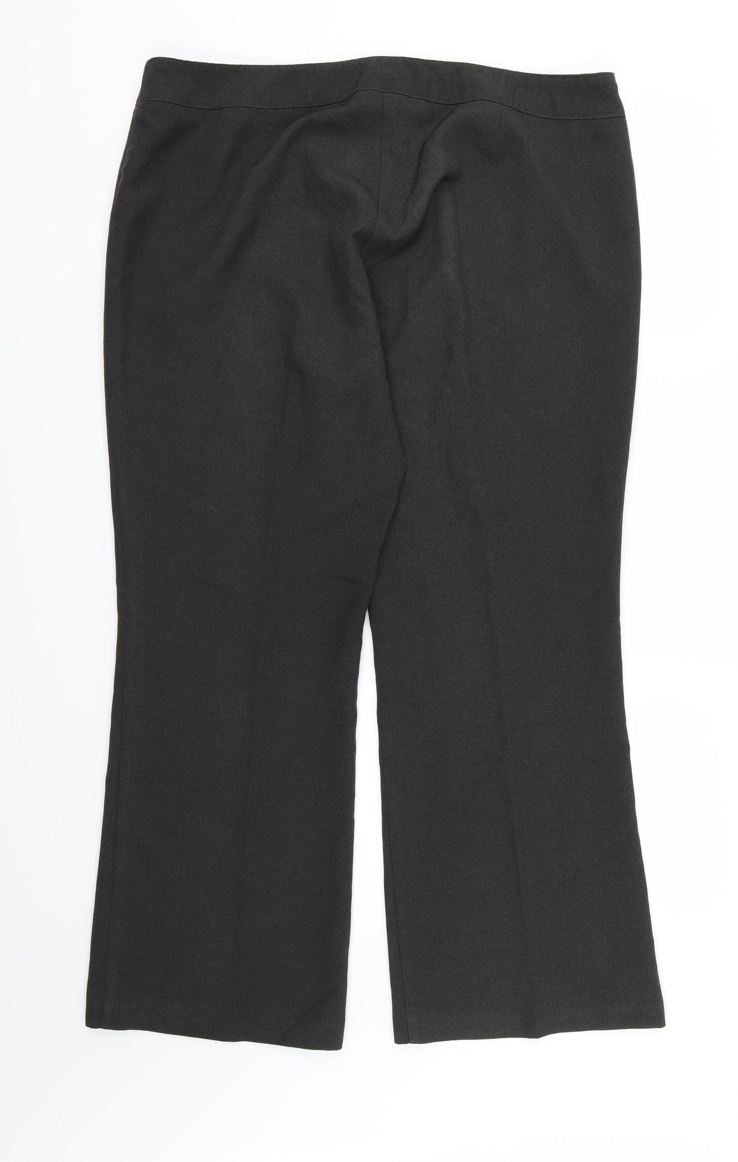 Dorothy Perkins Womens Green  Rayon Trousers  Size 18 L29 in