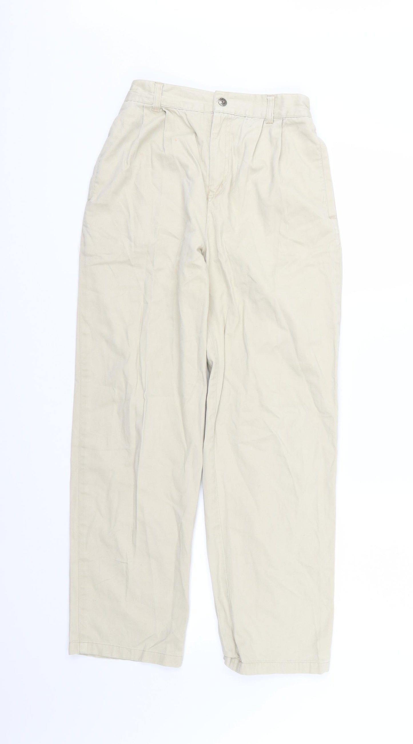 Kiko Womens Beige   Trousers  Size 14 L27 in