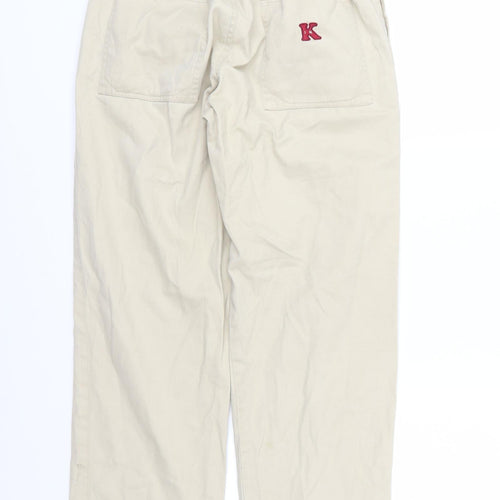 Kiko Womens Beige   Trousers  Size 14 L27 in