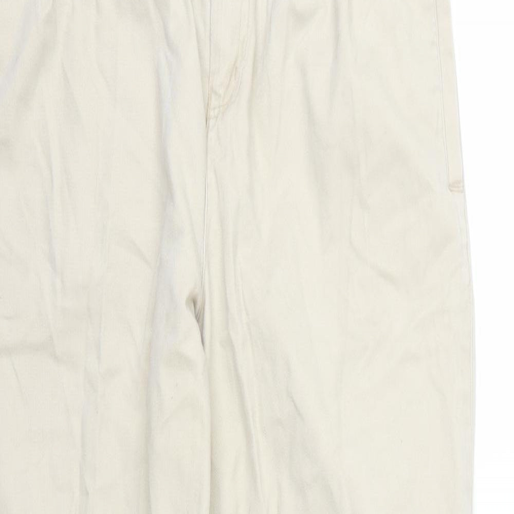 Kiko Womens Beige   Trousers  Size 14 L27 in