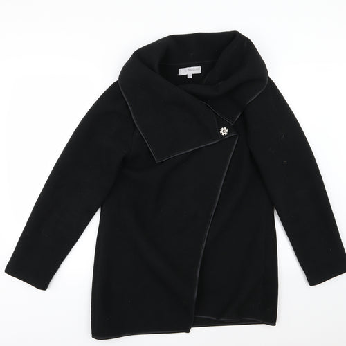 Barrage Womens Black  Fleece Overcoat Coat Size M