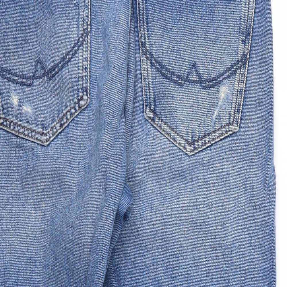 Superdry Womens Blue  Denim Mom Jeans Size 32 in L32 in