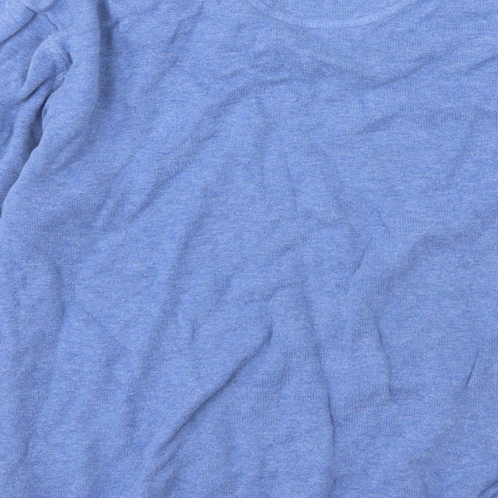 Aspen & Court Mens Blue  Knit Pullover Jumper Size S