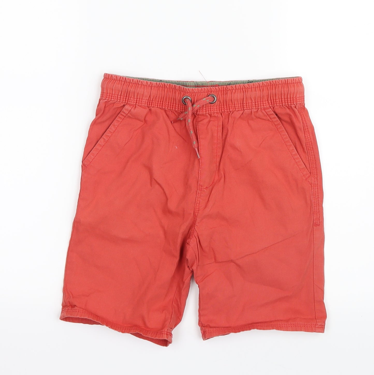 George Boys Orange   Chino Shorts Size 8-9 Years