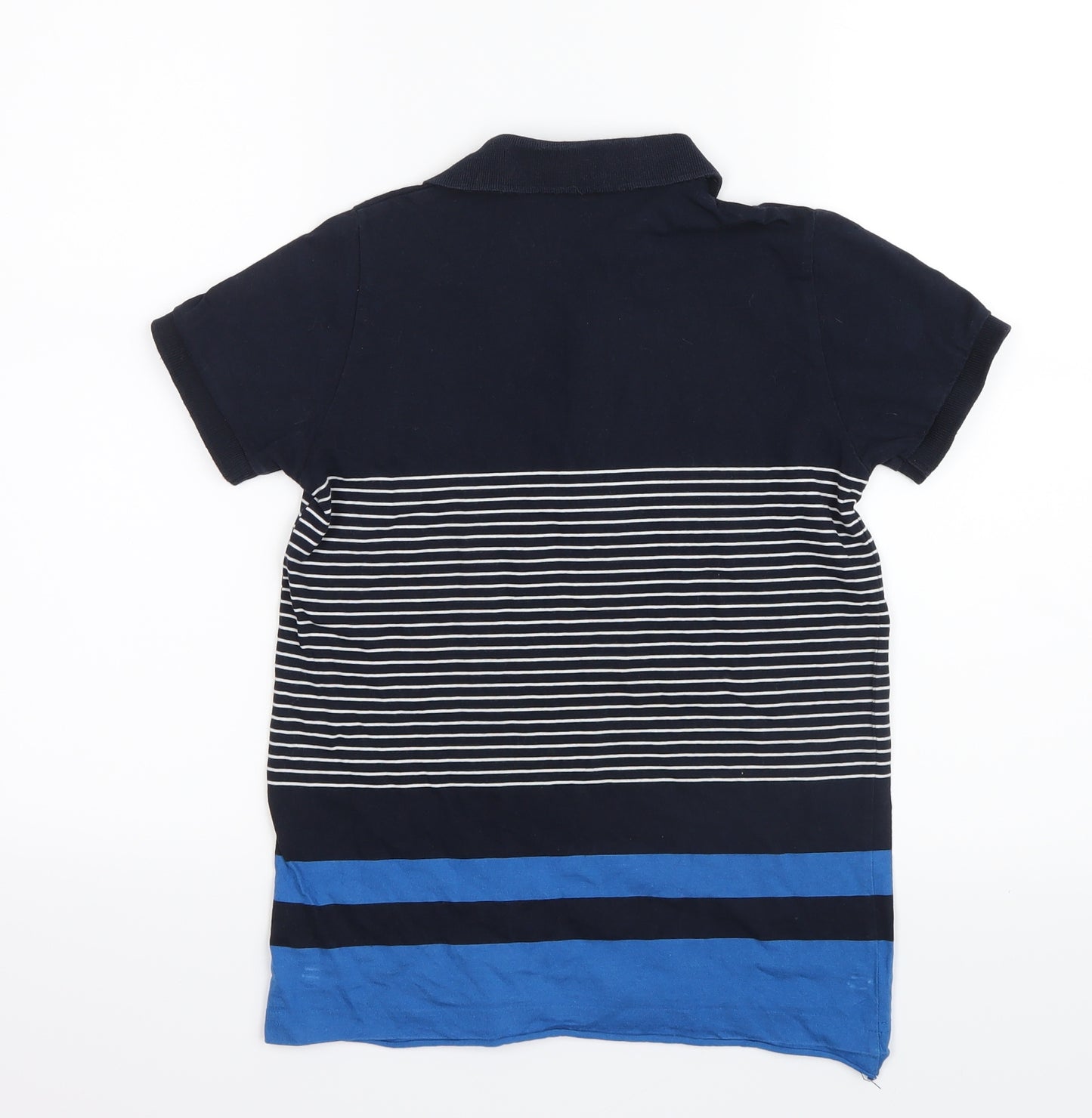 NEXT Boys Blue Striped  Basic T-Shirt Size 9 Years