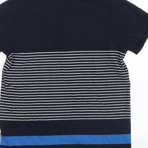 NEXT Boys Blue Striped  Basic T-Shirt Size 9 Years