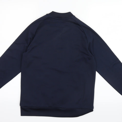 adidas Boys Blue Striped  Jacket  Size 11-12 Years